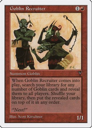 Goblin Recruiter (ATH-U)