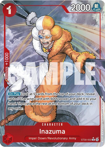 Inazuma (Full Art) - Starter Deck EX: Luffy & Ace (ST-30)
