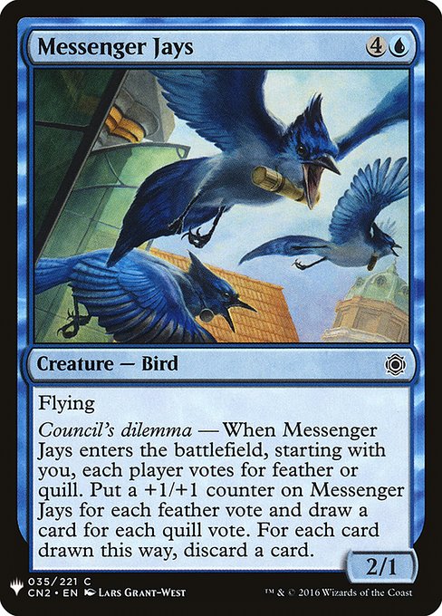 Messenger Jays [Mystery Booster #0427] (CN2-C)