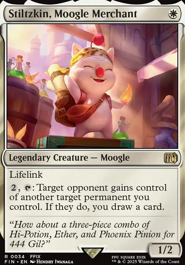 Stiltzkin, Moogle Merchant [ #0034 ] (FIN-R)