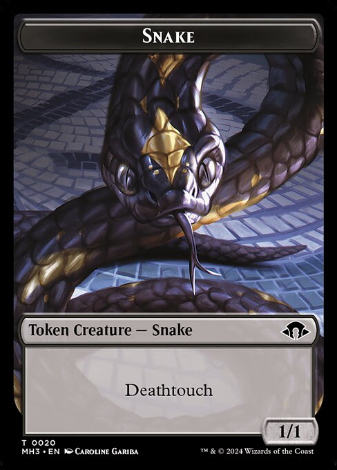 Snake Token [#0020] (MH3-T)