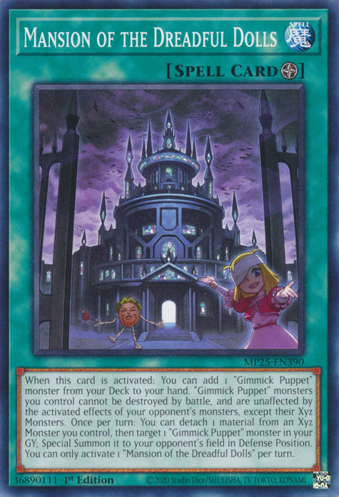 Mansion of the Dreadful Dolls (MP25-EN390)