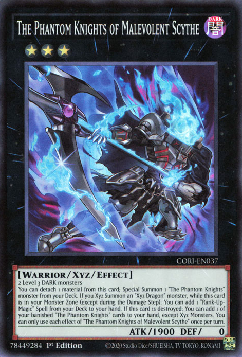 The Phantom Knights of Malevolent Scythe (CORI-EN037)