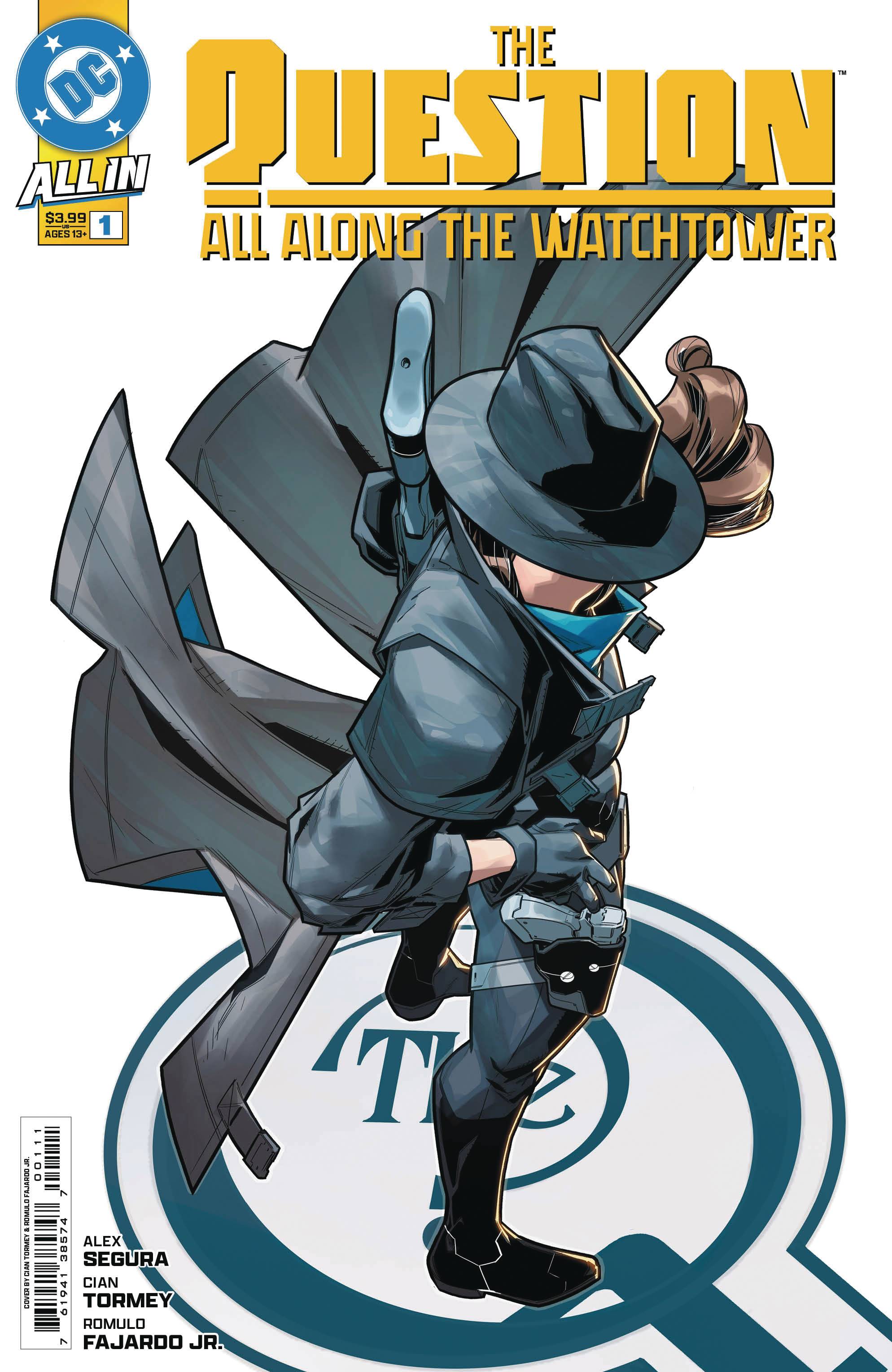 QUESTION ALL ALONG THE WATCHTOWER #1 (OF 6) CVR A CIAN TORMEY