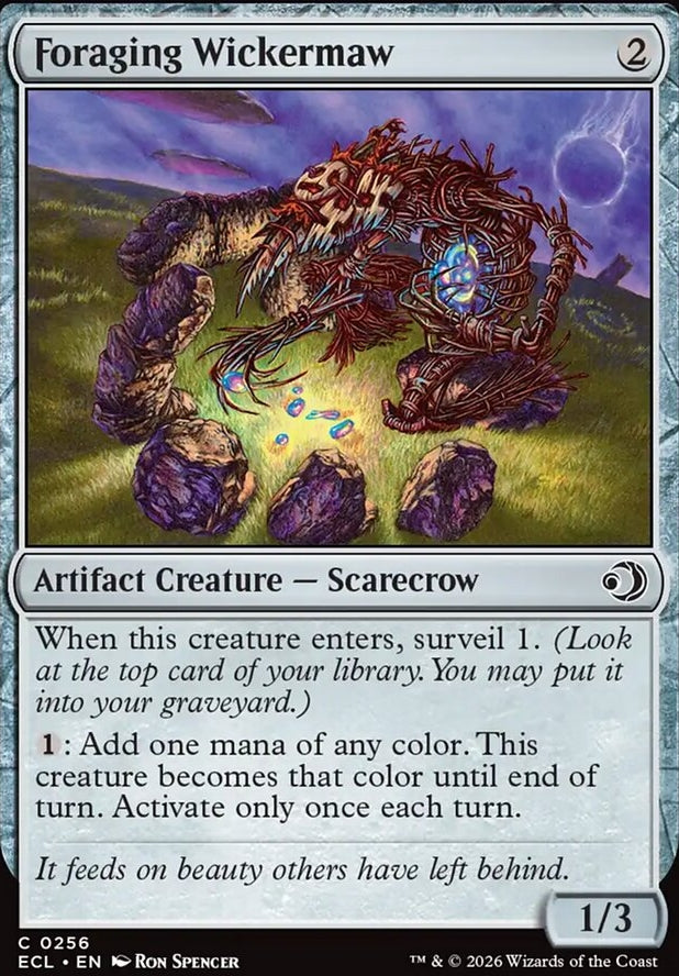 Foraging Wickermaw [ #0256 ] (ECL-C)