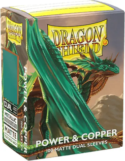 Dragon Shield: Standard - Dual Matte: Power & Copper 100 Count