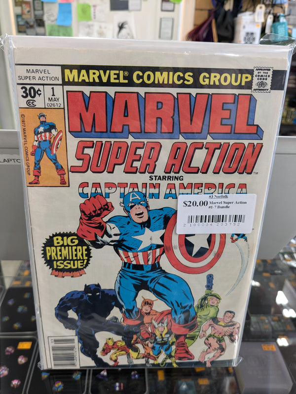 Marvel Super Action #1-7 Bundle