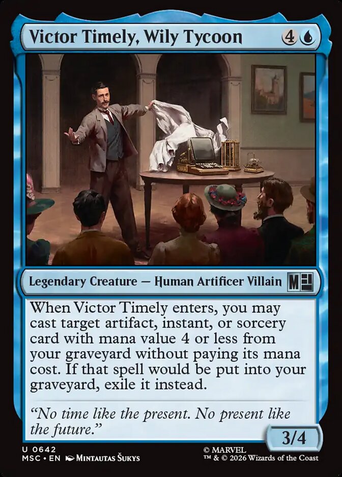 Victor Timely, Wily Tycoon [ #0642 ] (MSC-U)