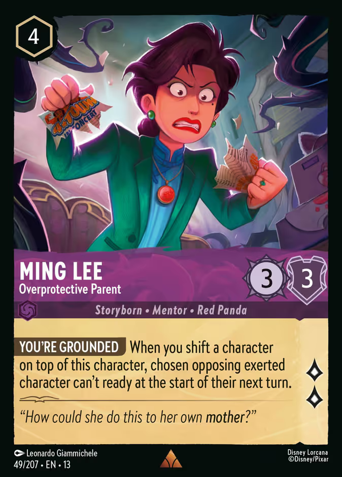 Ming Lee - Overprotective Parent (049/204 - Attack of the Vine!) Rare