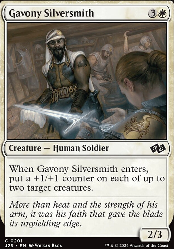 Gavony Silversmith [#0201] (J25-C)