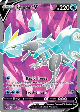 Kyurem V (Full Art) - 174/196 (SWSH11) Ultra Rare - Near Mint Holofoil