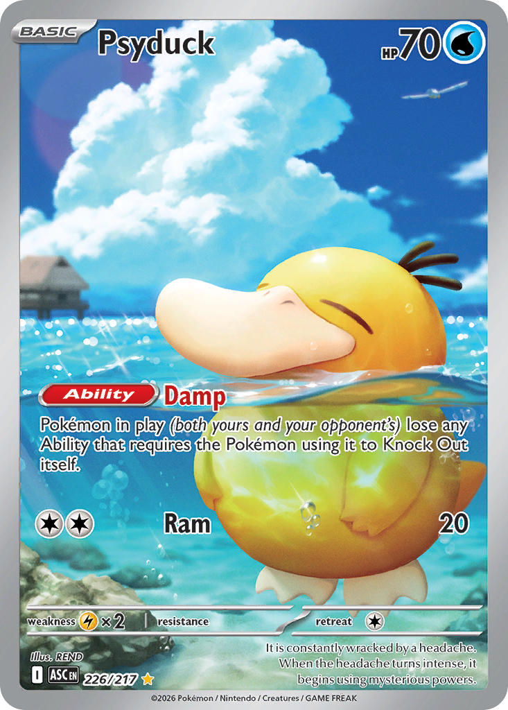Psyduck - 226/217 (ASC) Illustration Rare