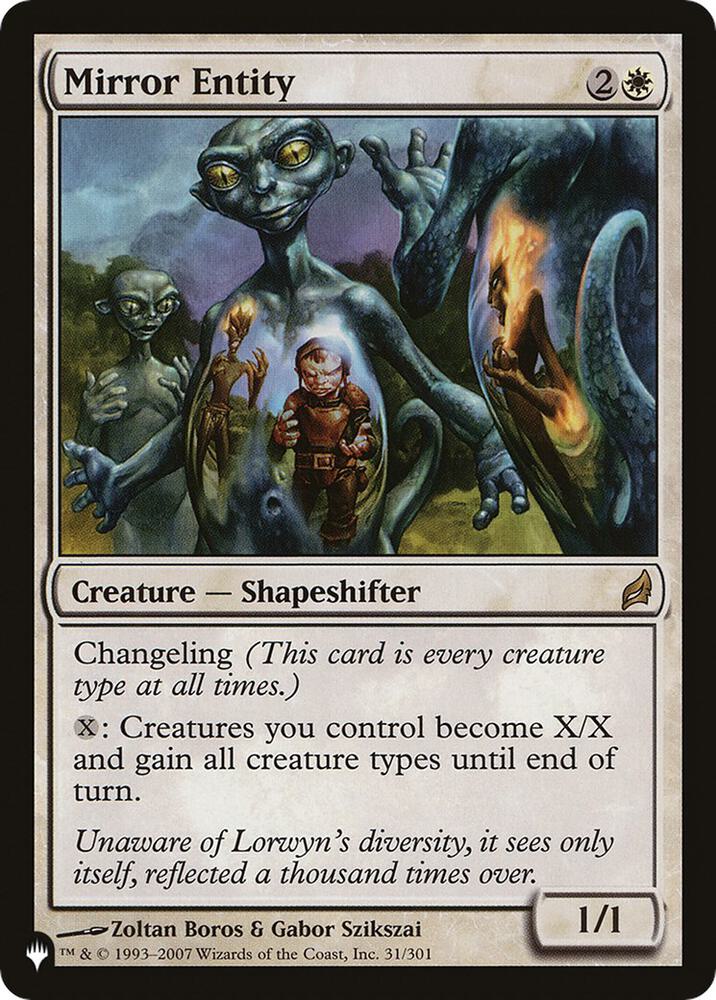 Mirror Entity (LRW-R-LIST)