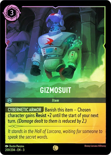 Gizmosuit (Into the Inklands 200/204) Common - Near Mint Cold Foil