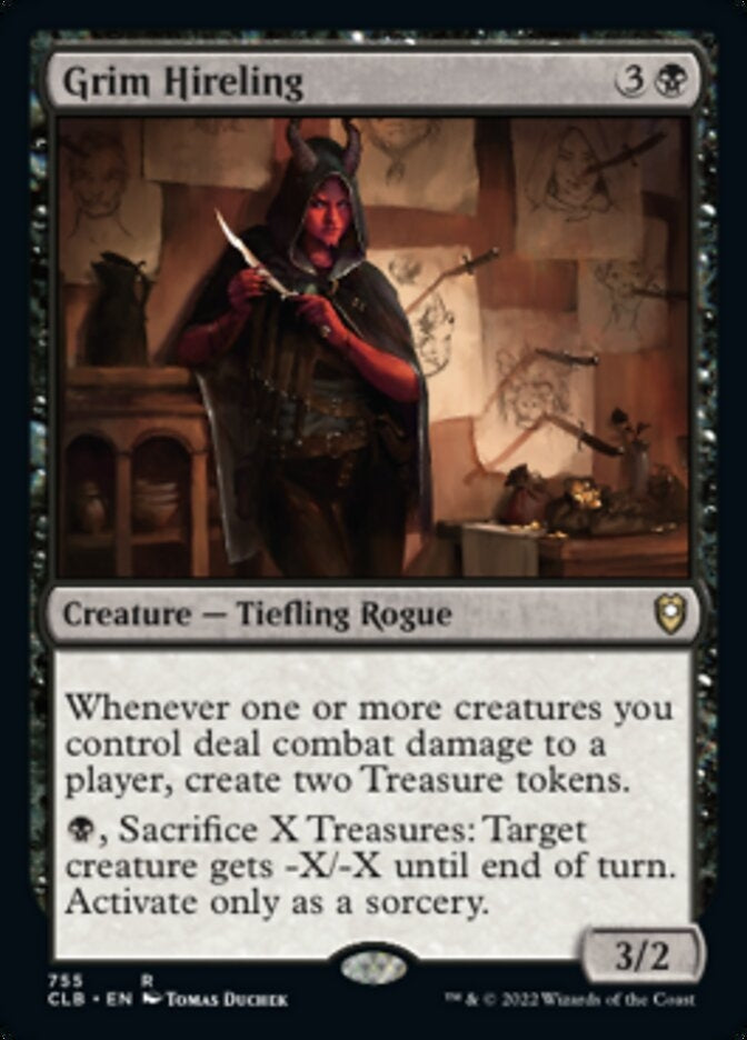 Grim Hireling [#755 Commander Decks] (CLB-R)