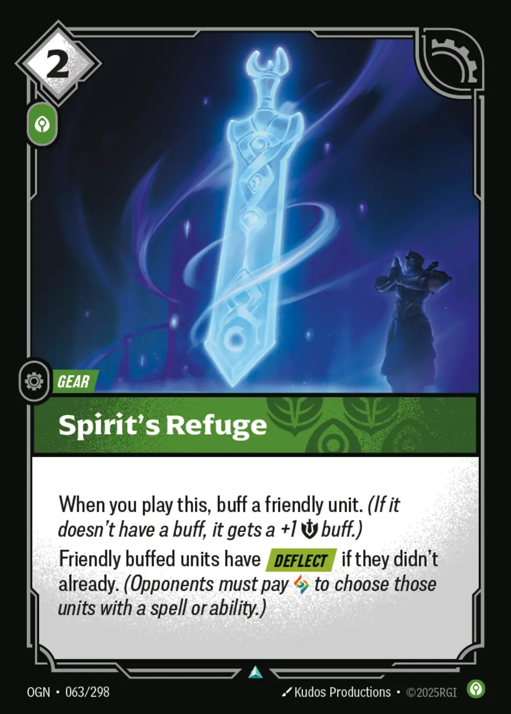 Spirit's Refuge - 063/298 (OGN) Uncommon