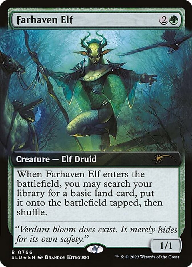 Farhaven Elf [#0766] (SLD-R-FOIL)