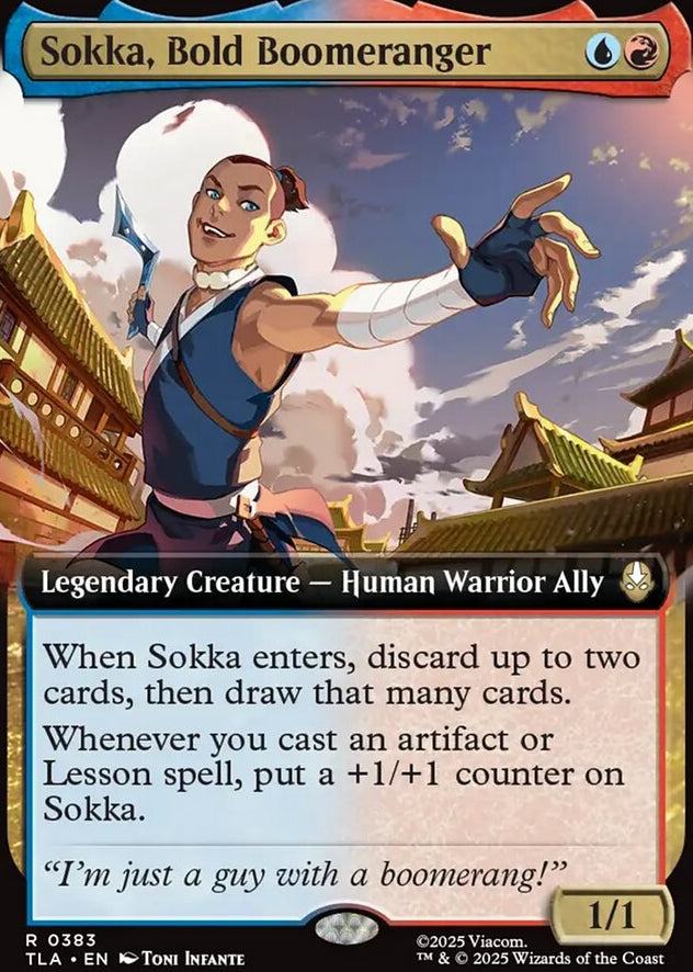 Sokka, Bold Boomeranger [ #0383 Extended Art ] (TLA-R)