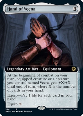 Hand of Vecna [#394 Extended Art] (AFR-R)