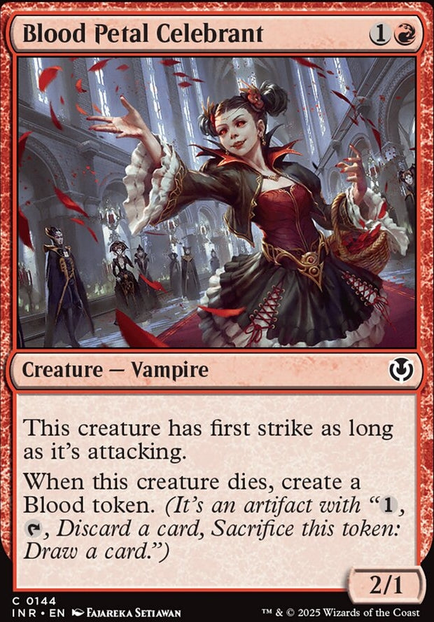 Blood Petal Celebrant [ #0144 ] (INR-C)
