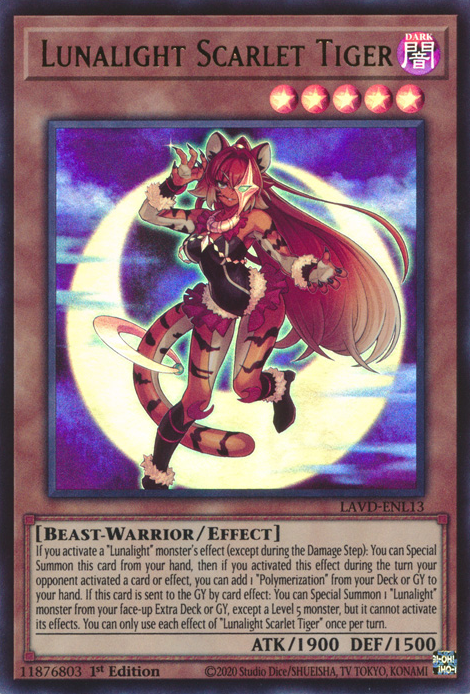Lunalight Scarlet Tiger (LAVD-ENL13)