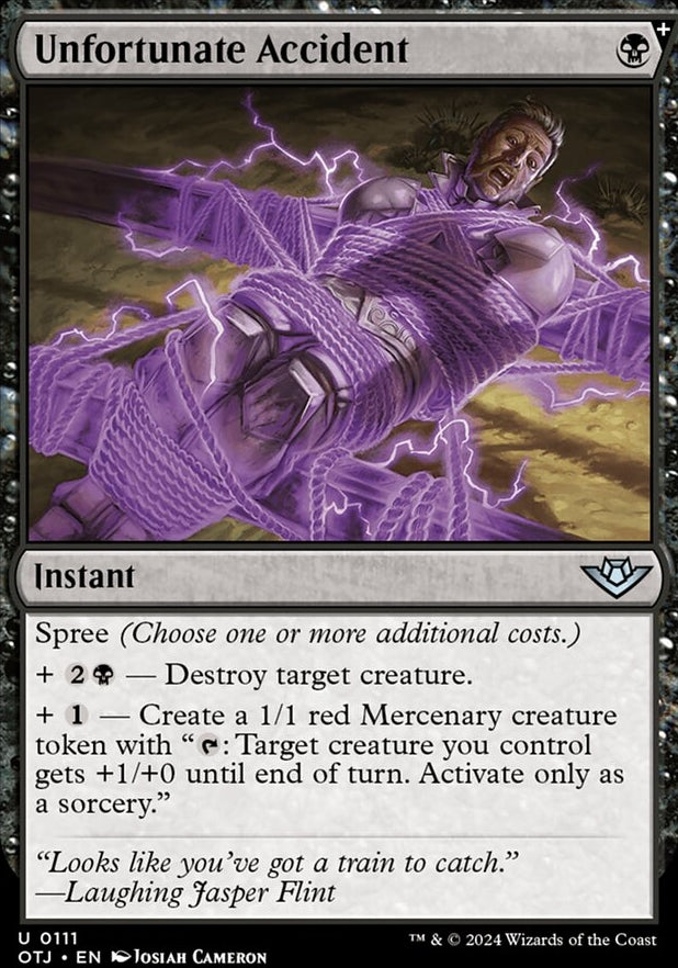 Unfortunate Accident [#0111] (OTJ-U-FOIL)