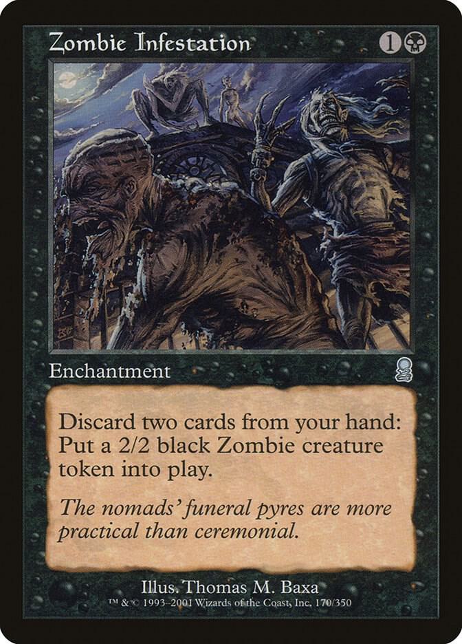 Zombie Infestation (ODY-U) Moderate Play