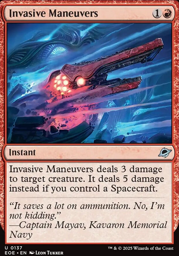 Invasive Maneuvers [ #0137 ] (EOE-U)