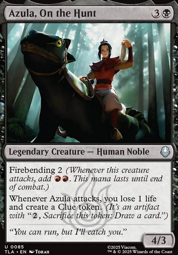 Azula, On the Hunt [ #0085 ] (TLA-U)