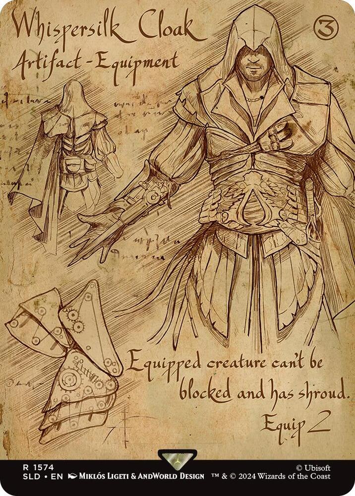 Whispersilk Cloak [#1574] (SLD-R)