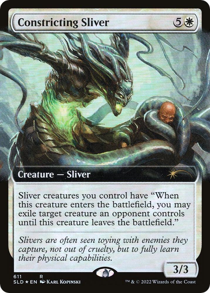 Constricting Sliver [#611] (SLD-R-FOIL)