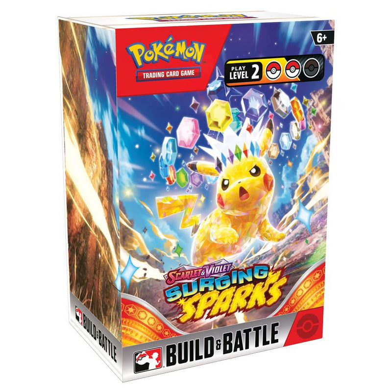 Pokemon TCG: S&V08 Surging Sparks - Build & Battle Kit (Sale Date: 11.04.24)