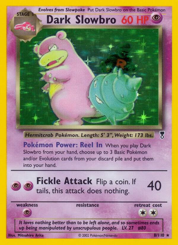 Dark Slowbro 8/110 (LC) Holo Rare - Moderate Play