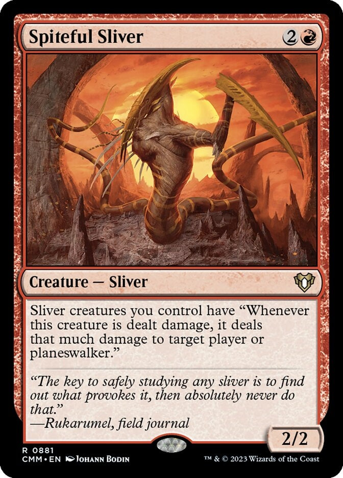 Spiteful Sliver [#0881 Reprints] (CMM-R)