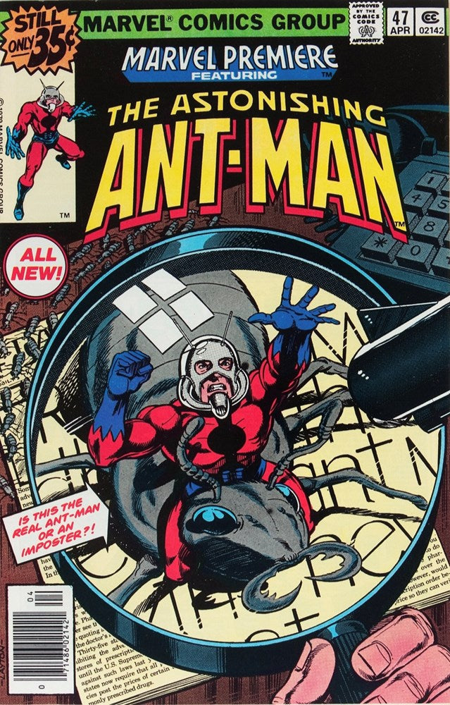 Marvel Premiere (1972 Series) #47 (7.0) 1st Appearance of the Scott Lang as Ant-Man - 1st Appearance of Cassie Lang