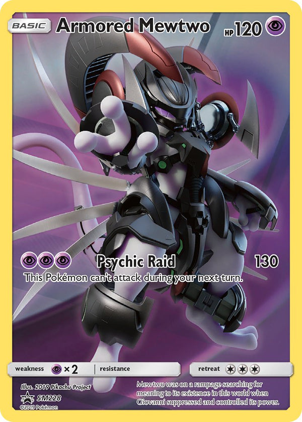 Armored Mewtwo - SM228 (SM:PR) Promo - Light Play Holofoil