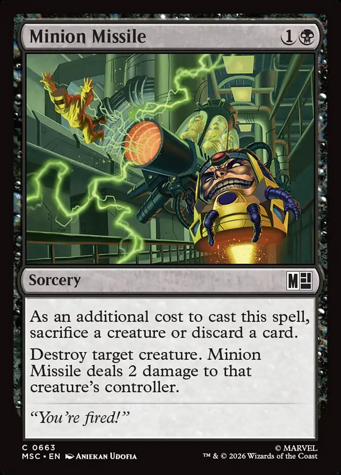 Minion Missile [ #0663 ] (MSC-C)