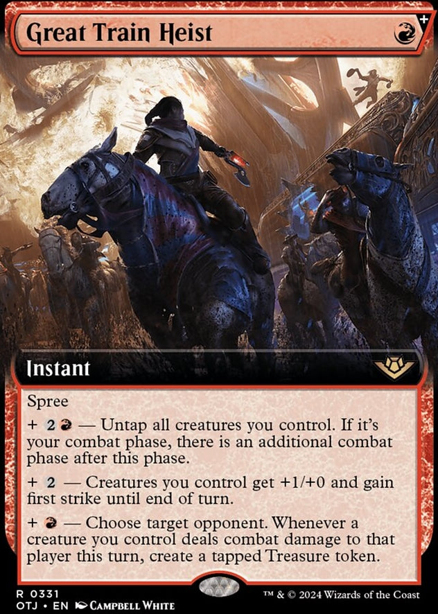 Great Train Heist [#0331 Extended Art] (OTJ-R)