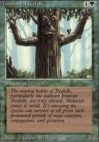 Ironroot Treefolk (3ED-C)