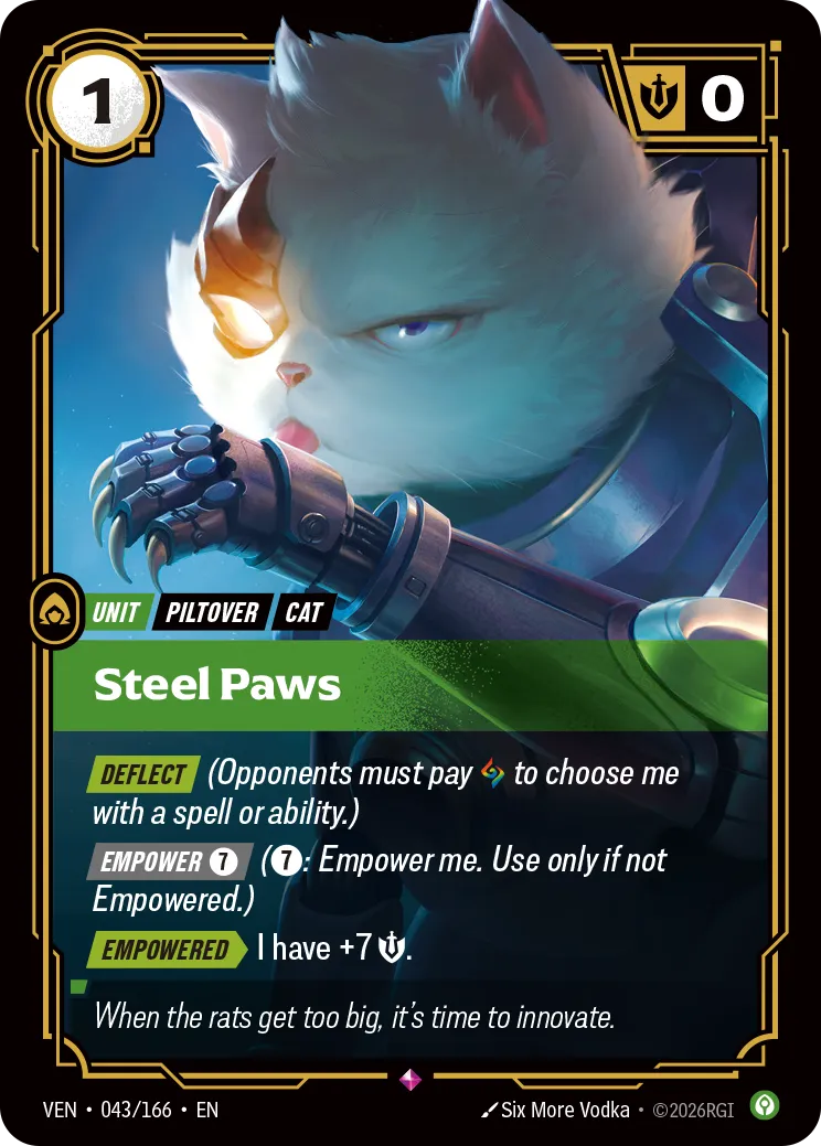 Steel Paws - 043/166 (VEN) Rare