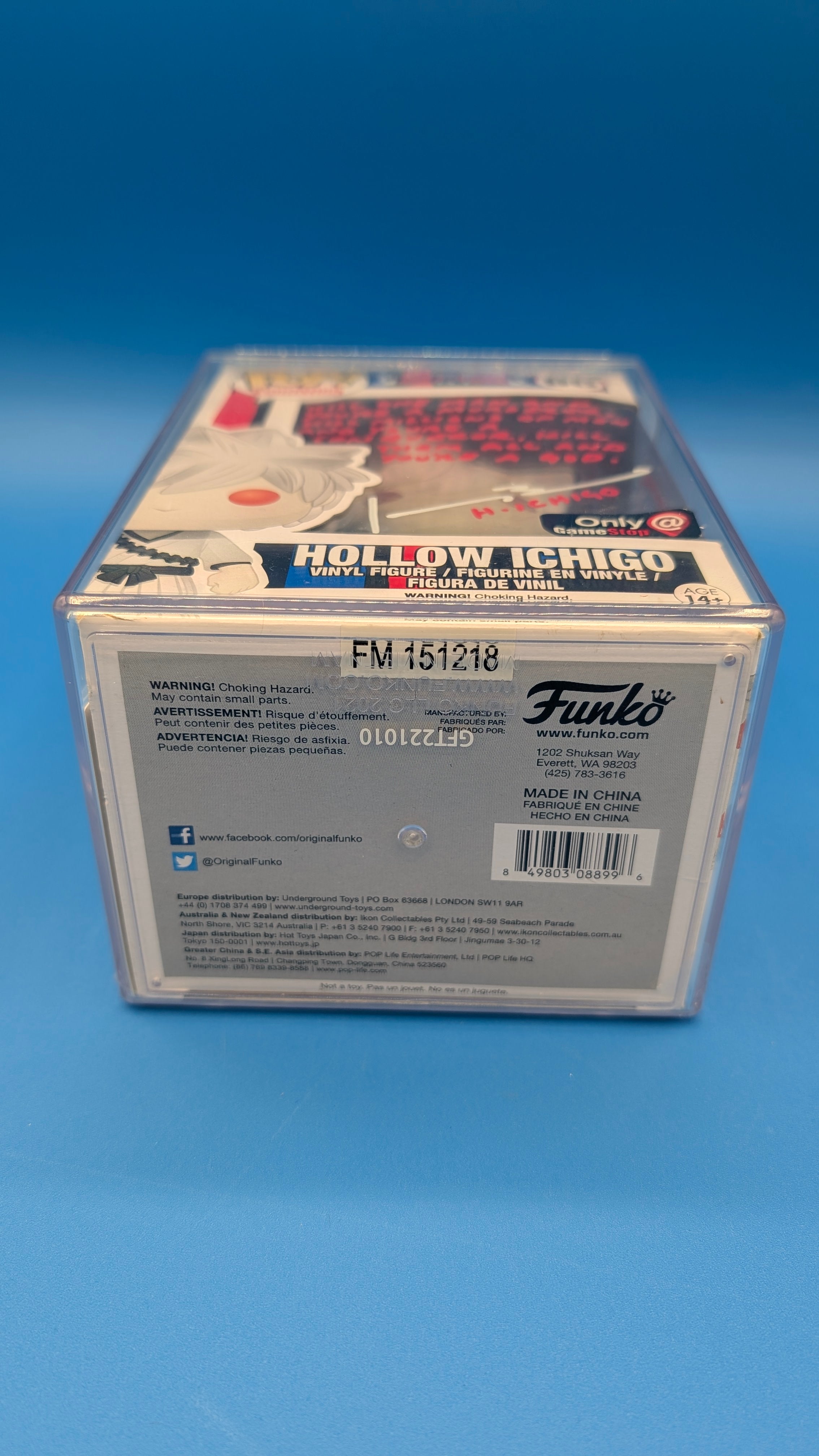 POP Figure: Bleach #0096 - Hollow Ichigo (Gamestop) (Signed