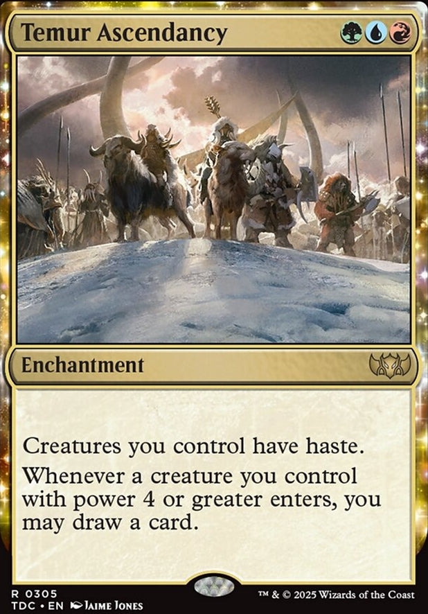 Temur Ascendancy [ #0305 ] (TDC-R)