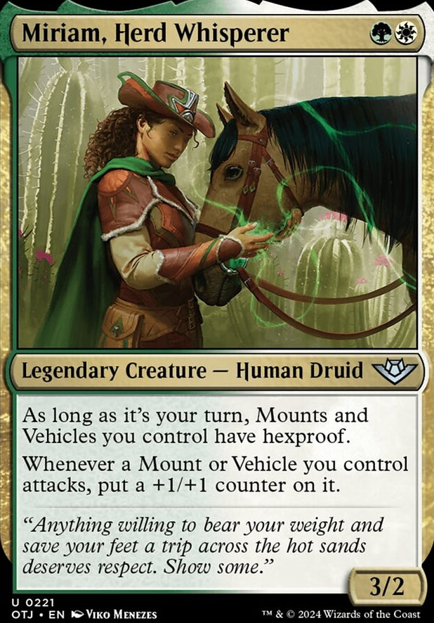 Miriam, Herd Whisperer [#0221] (OTJ-U)