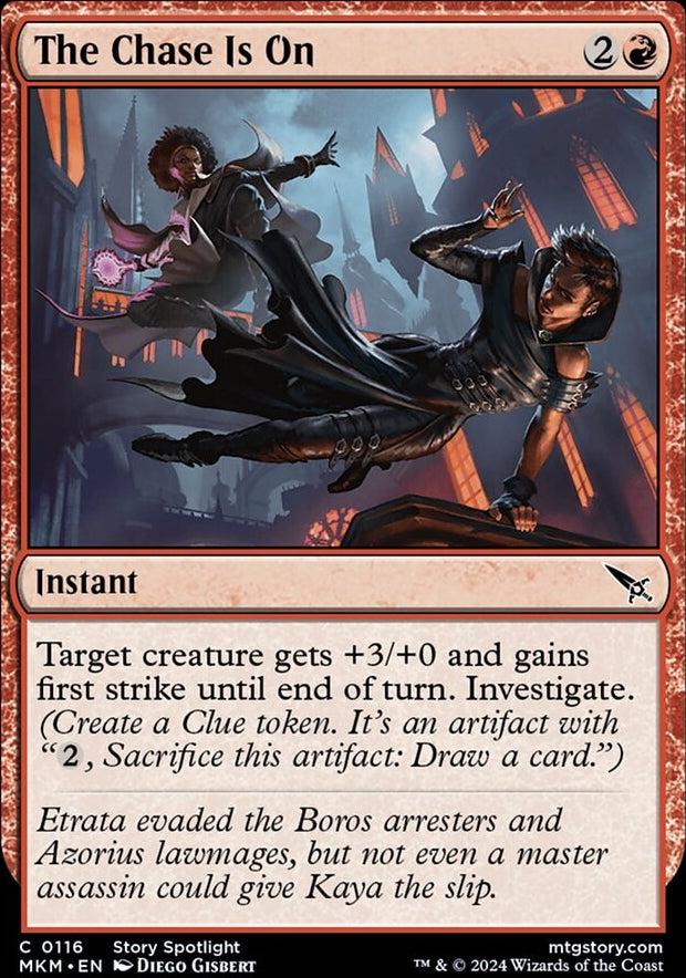 The Chase Is On [#0116] (MKM-C-FOIL)