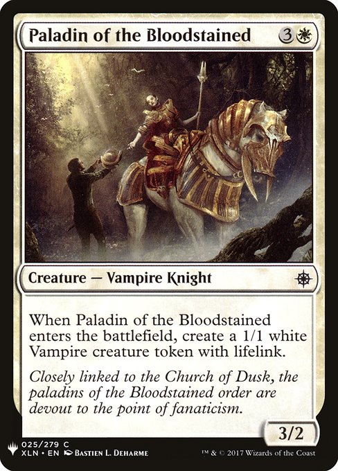 Paladin of the Bloodstained [Mystery Booster #0194] (XLN-C)