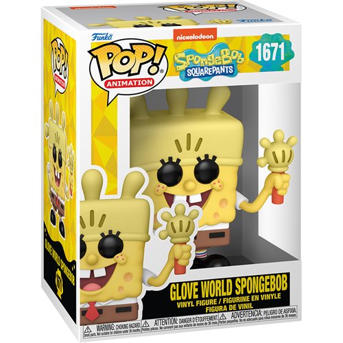 POP Figure: Spongebob #1671 - Glove World SpongeBob 25th Anniversary