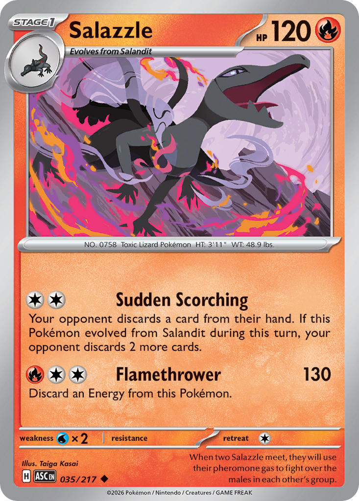 Salazzle - 035/217 (ASC) Uncommon