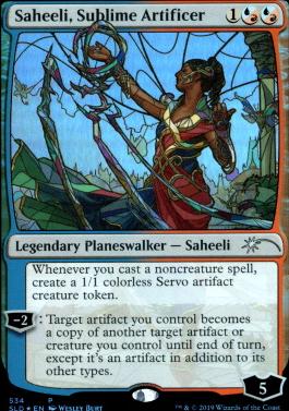 Saheeli, Sublime Artificer [#534] (SLD-U-FOIL)