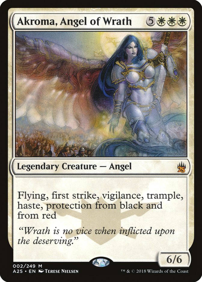 Akroma, Angel of Wrath (A25-M-FOIL)