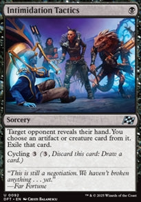 Intimidation Tactics [ #0092 ] (DFT-U)
